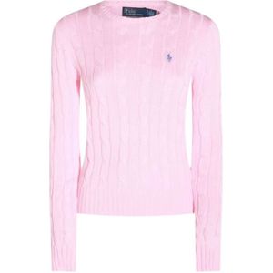 Ralph Lauren, Dames, Truien, Roze, Maat: S Katoen,