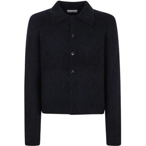 Dries Van Noten, Heren, Truien, Blauw, Maat: XL