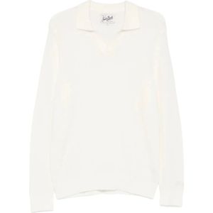 MC2 Saint Barth, Heren, Truien, Wit, Maat: S