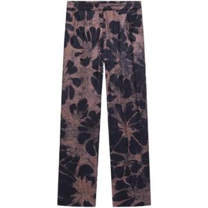 Dries Van Noten, Heren, Broeken, Veelkleurig, Maat: M Viscose,