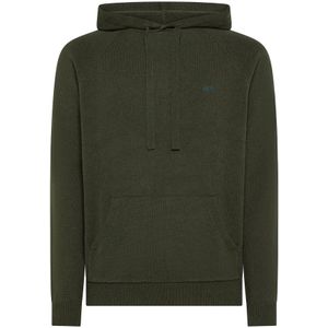 Sun68, Heren, Sweatshirts & Hoodies, Groen, Maat: S Kasjmier,