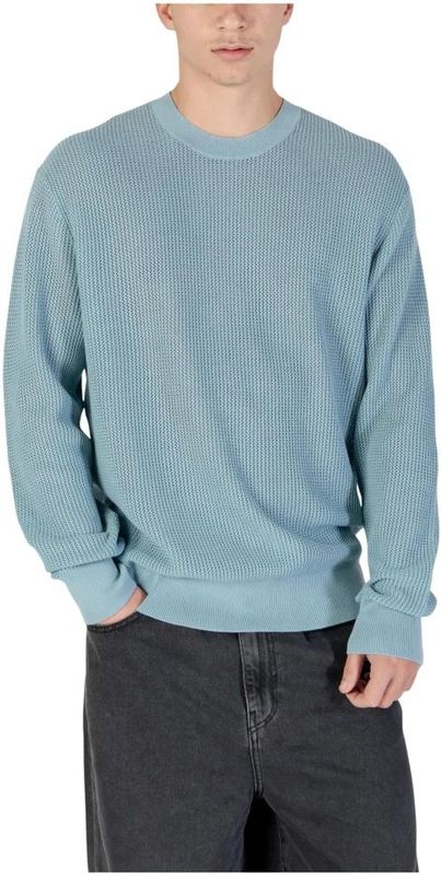 Calvin Klein Jeans, Heren, Truien, Blauw, Maat: S Katoen,