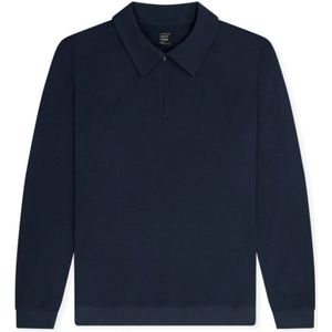 Schiesser, Heren, Sweatshirts & Hoodies, Blauw, Maat: L Poliester,