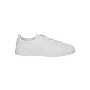 Santoni Sportieve Witte Sneakers met Cassette Zool , White , Heren , Maat: 44 EU