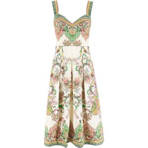 Etro, Dames, Jurken, Veelkleurig, Maat: XS Katoen,