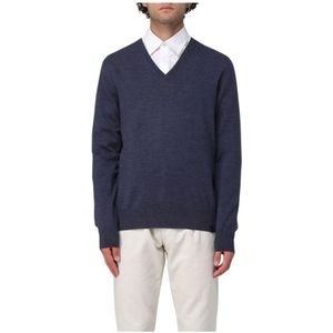 Fay, Heren, Truien, Blauw, Maat: XL