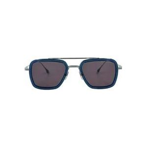 Dita Stijlvolle zonnebril met rooklenzen , Blue , unisex , Maat: ONE Size