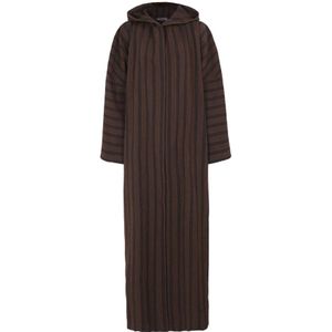 Cortana, Dames, Mantels, Bruin, Maat: M Linnen,