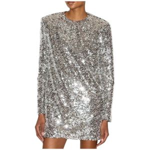 Isabel Marant, Dames, Jurken, Grijs, Maat: M