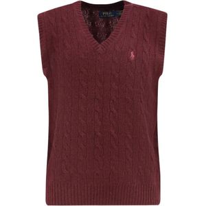 Polo Ralph Lauren, Heren, Truien, Bruin, Maat: XL Wol,