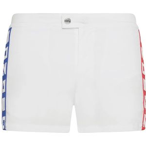 Dsquared2, Heren, Badkleding, Wit, Maat: L