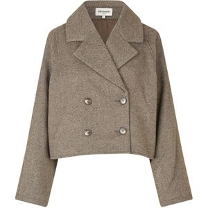 Lollys Laundry, Dames, Jassen, Veelkleurig, Maat: L Wol,