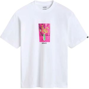 Vans, Heren, Tops, Wit, Maat: L
