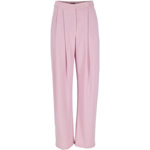 Pinko - Pantalone Crepe - Broek - Roze - 2XS