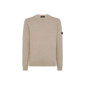 Peuterey Stijlvolle Sweaters voor elke gelegenheid , Beige , Heren , Maat: XL
