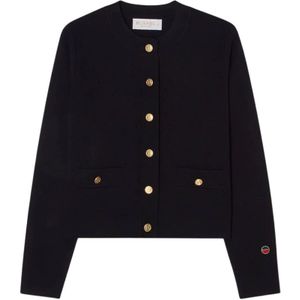 Busnel, Dames, Truien, Blauw, Maat: XS Wol,