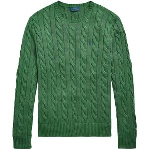 Ralph Lauren, Heren, Truien, Groen, Maat: L Katoen,