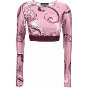 Versace Jeans Couture - Top met Lange Mouwen - Roze
