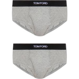 Tom Ford, Heren, Ondergoed, Grijs, Maat: S Katoen,