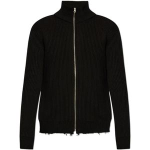 MM6 Maison Margiela, Heren, Truien, Zwart, Maat: L Katoen,