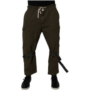 Dolce & Gabbana, Heren, Broeken, Bruin, Maat: 2XL Katoen,