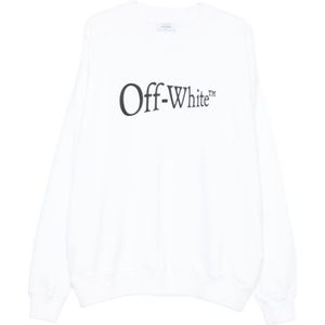 Off White, Heren, Sweatshirts & Hoodies, Wit, Maat: M