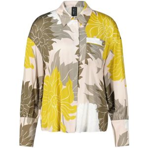 Marc Cain, Dames, Blouses & Shirts, Veelkleurig, Maat: M Zijde,