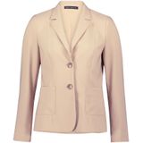Betty Barclay - Korte Blazer - Beige - Dames - Leer - Getailleerd