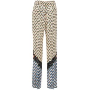 Etro, Dames, Broeken, Veelkleurig, Maat: XS Viscose,