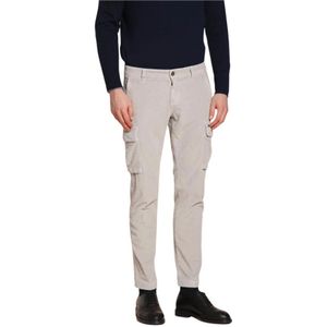 Mason's, Heren, Broeken, Grijs, Maat: XS Katoen,