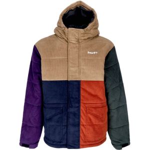 Huf, Heren, Jassen, Veelkleurig, Maat: XL Leer,