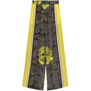 P.a.r.o.s.h., Dames, Broeken, Veelkleurig, Maat: XS Katoen,