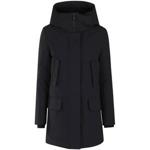 Save The Duck, Dames, Mantels, Zwart, Maat: XS Poliester,