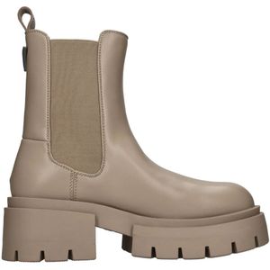 Enkellaarsje Charlotte - Kunstleer - Zwart - Hakhoogte 6 cm