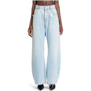 Ssheena, Dames, Jeans, Blauw, Maat: W28 Denim,