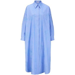 Riani, Dames, Jurken, Blauw, Maat: S Katoen,