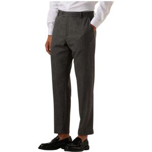 Selected Homme, Heren, Broeken, Grijs, Maat: S Wol,