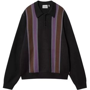 Carhartt Wip, Heren, Tops, Zwart, Maat: L Katoen,