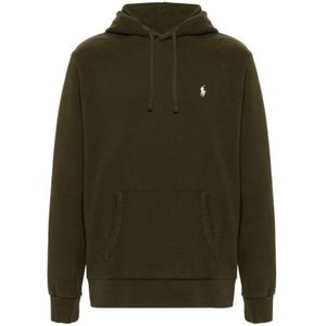 Ralph Lauren, Heren, Sweatshirts & Hoodies, Groen, Maat: S Katoen,