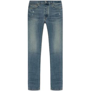 Amiri, Heren, Jeans, Blauw, Maat: W36 Katoen,