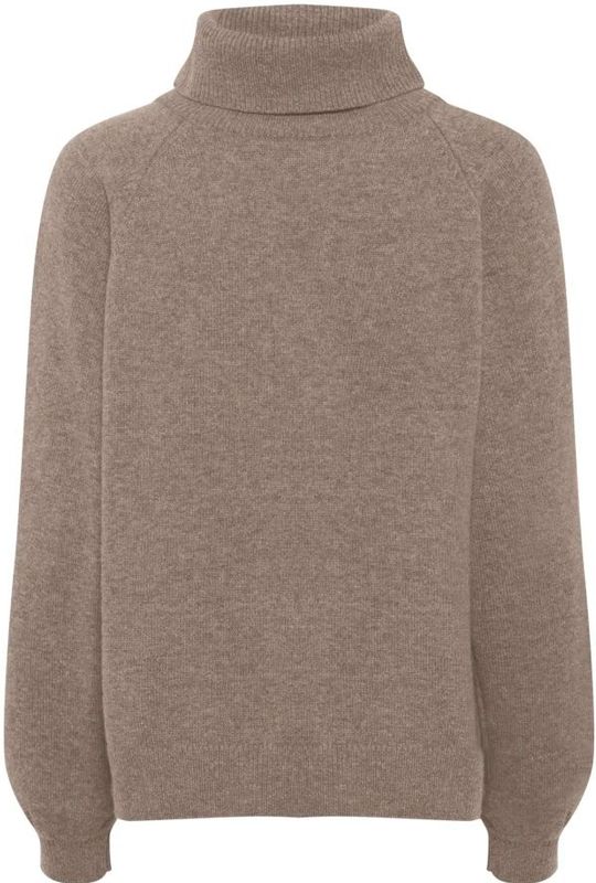 Gestuz, Dames, Truien, Bruin, Maat: L Wol,