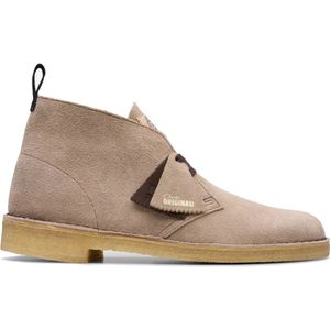 Clarks, Heren, Schoenen, Beige, Maat: 44 EU Wol,