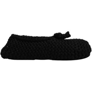 Dolce & Gabbana, Dames, Schoenen, Zwart, Maat: 37 EU Wol,