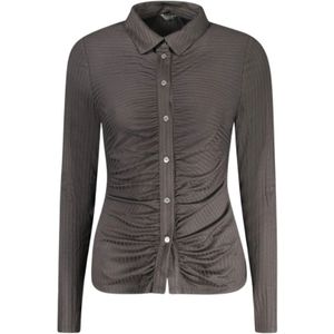 Guess - Jade - Blouse - Katoen - Lange Mouwen - Knopen aan de Voorkant