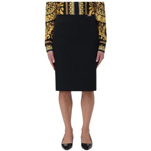 Versace, Dames, Rokken, Zwart, Maat: XS