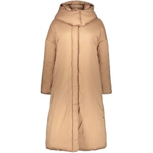 Herno, Dames, Mantels, Beige, Maat: S Leer,