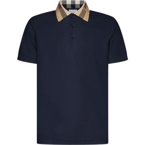 Burberry, Heren, Tops, Blauw, Maat: 3XL