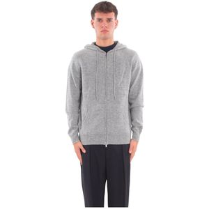 MC2 Saint Barth, Heren, Sweatshirts & Hoodies, Grijs, Maat: 2XL Wol,