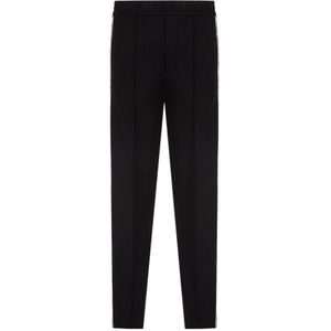 Emporio Armani, Heren, Broeken, Zwart, Maat: L Modal,