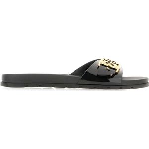 Tory Burch, Dames, Schoenen, Zwart, Maat: 36 EU Poliester,